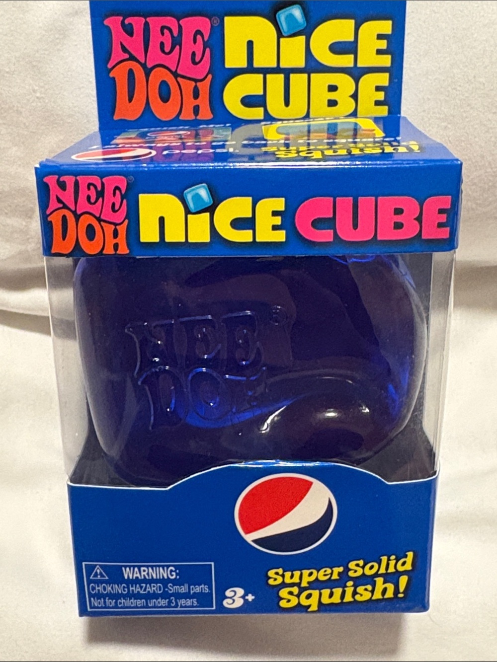 NIB NEEDOH Pepsi Nice Cube Super Solid Squish
